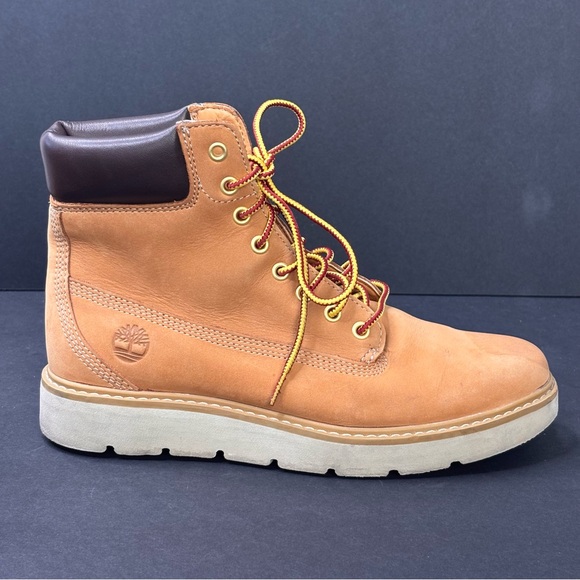 Timberland 6” Inch Premium Women’s Size 6.5 Boots Nubuck Wheat - Picture 7 of 10
